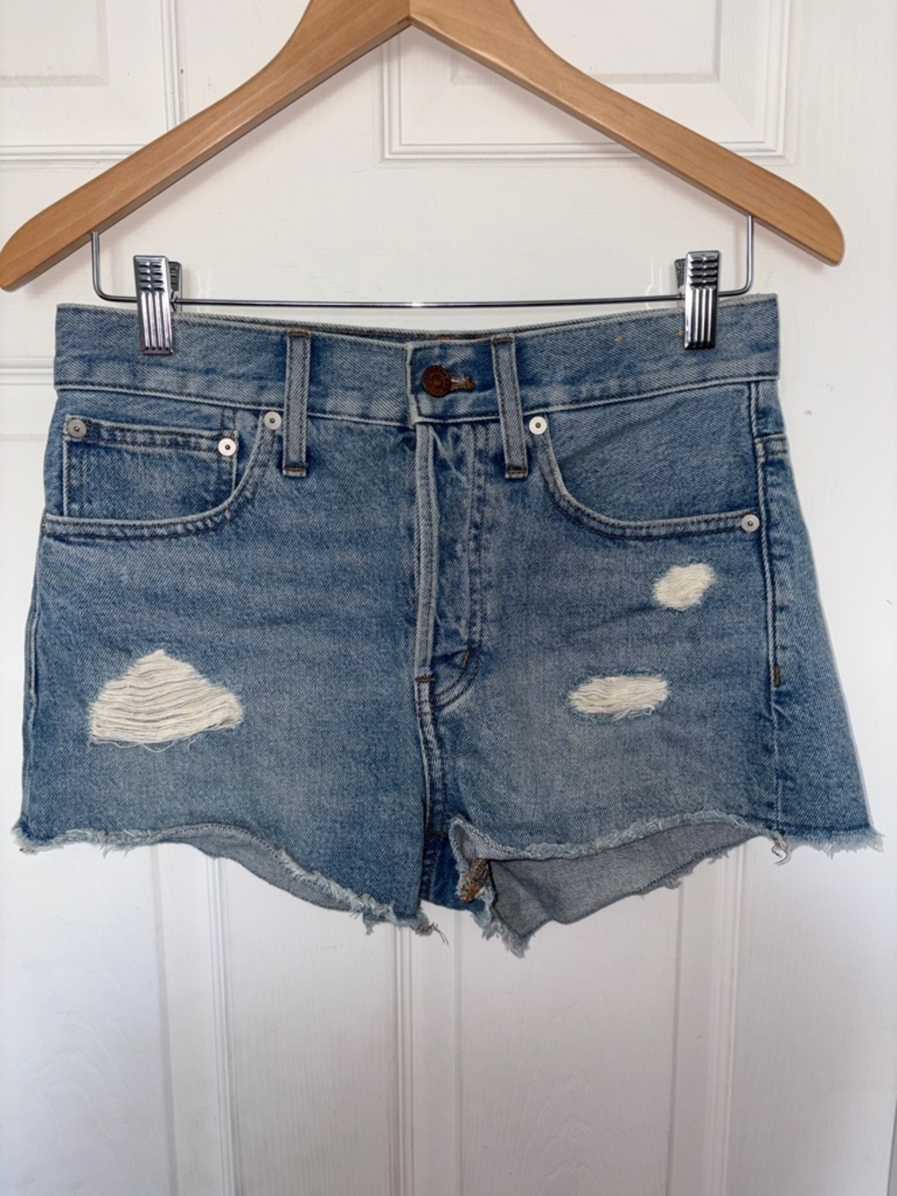 Madewell Relaxed Denim Shorts Blue Size 24